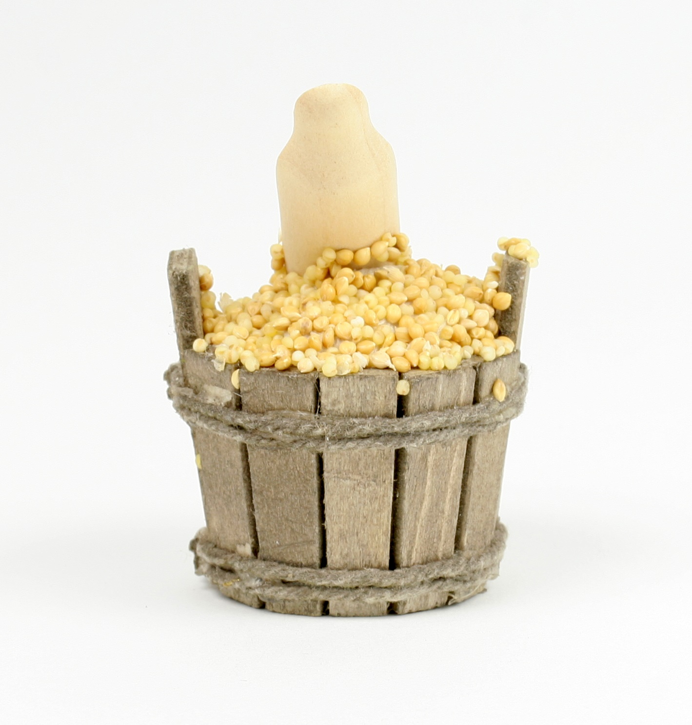 Miniaturentraum Krippen Zubehör Set - 11-teilig Mit Moos, Kork & Holz