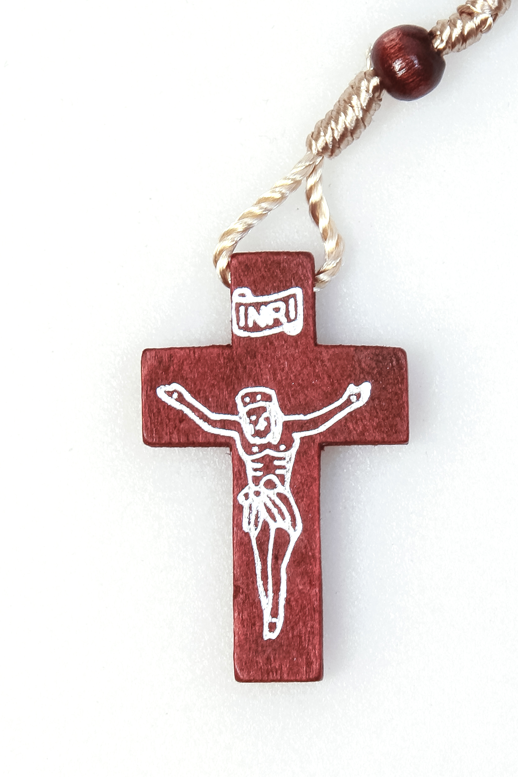 SANCTRA Taschen-Rosenkranz - Handgefertigt Im Heiligen Land