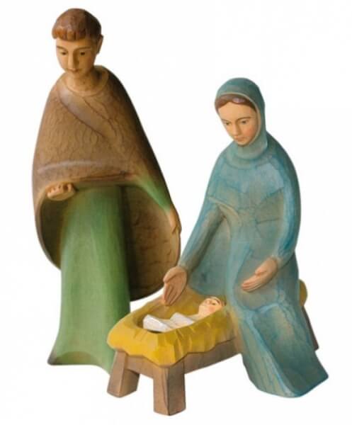 Dorf Krippe - Hl. Familie