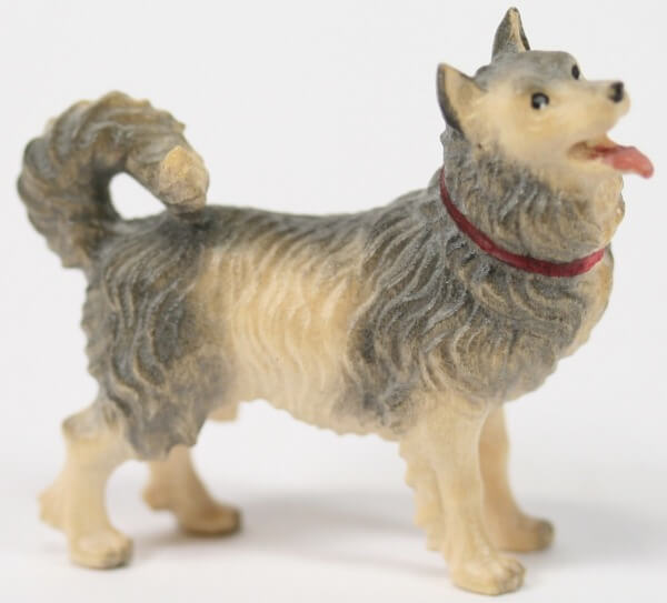 Kostner-Krippe - Hund Spitz