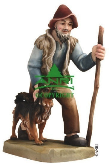 Ulrich Bernardi Krippe - Schäfer mit Hund