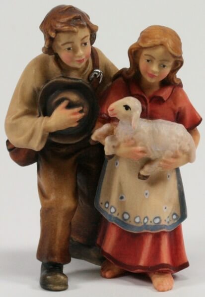 Kostner-Krippe - Kinderpaar