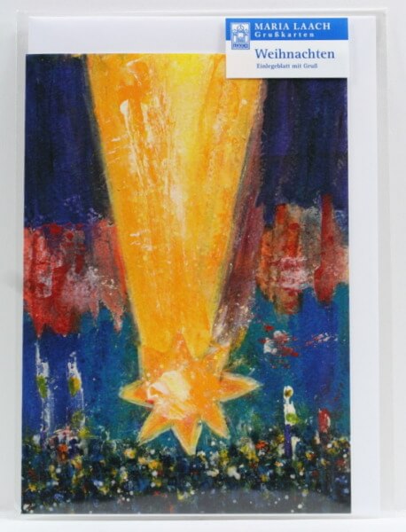 Weihnachtskarte - Weihnachtskarte-Ein Licht ist uns erschienen