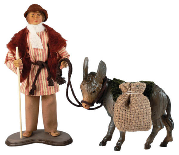 Ruco-Krippe - Packesel m. Führer