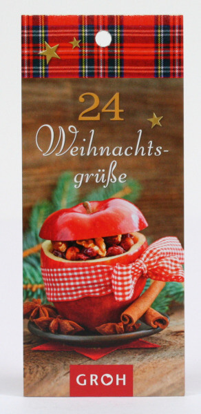 Adventskalender - 24 Grüße & Geschenkanhänger