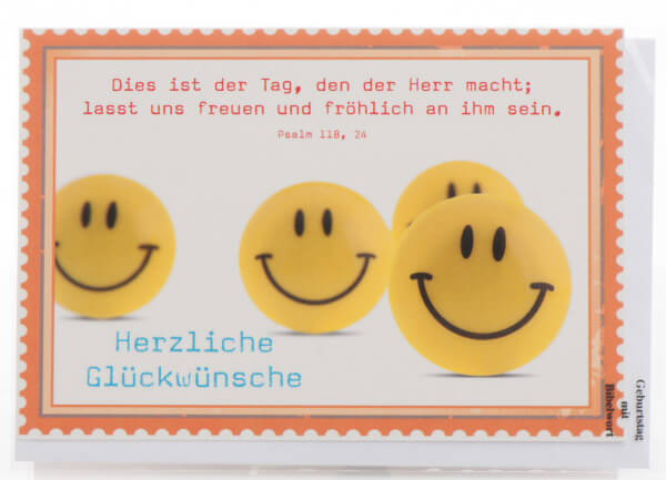 Geburtstagskarte - Dies ist der Tag, den der Herr macht...