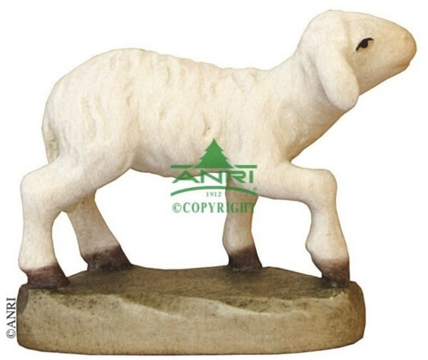 Karl-Kuolt-Krippe - Lamm stehend Kopf hoch