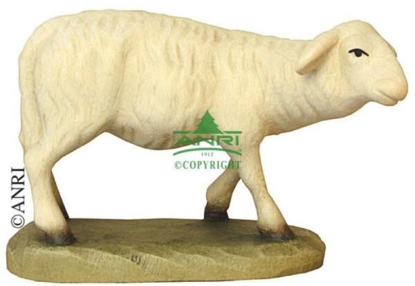 Karl-Kuolt-Krippe - Schaf stehend rechts