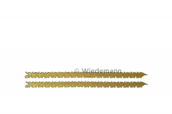 2 Verzierwachsstreifen Blätterranke