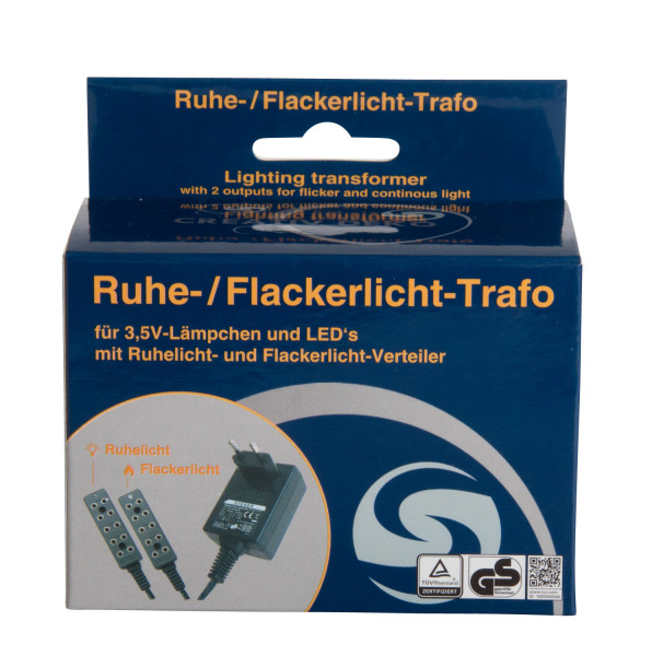 Krippen-Zubehör - Ruhe und Flackerlicht-Trafo