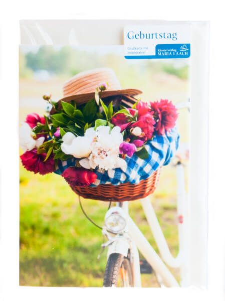 Karte zum Geburtstag - Unser Leben ist ein Geschenk