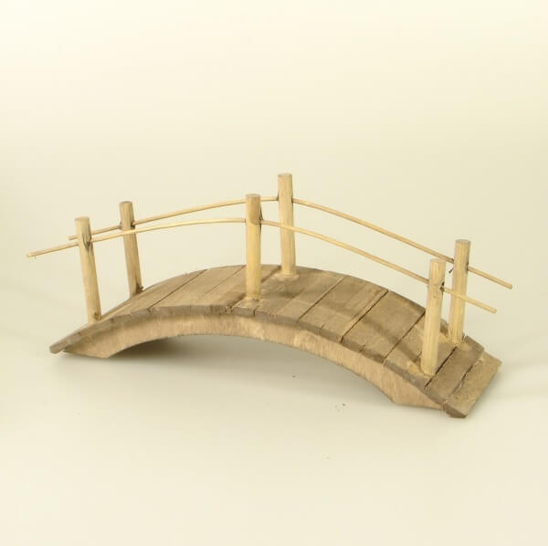 Krippen-Zubehör - Bogenbrücke 15 cm