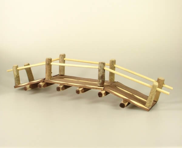 Krippen-Zubehör - Bogenbrücke 30 cm