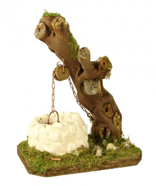 Krippen-Zubehör - Wurzelbrunnen