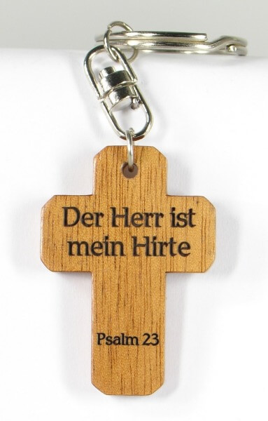 Schlüsselanhänger - Kreuz & Hirte