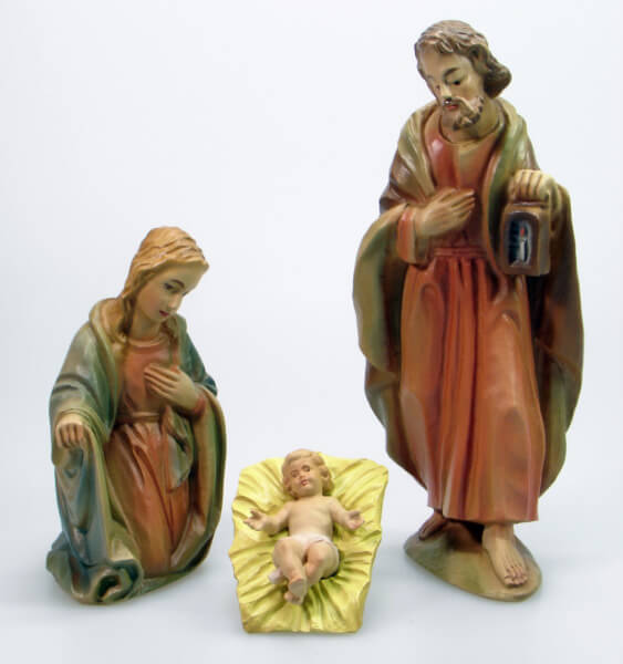 Bayrische Künstler-Krippe - Hl. Familie