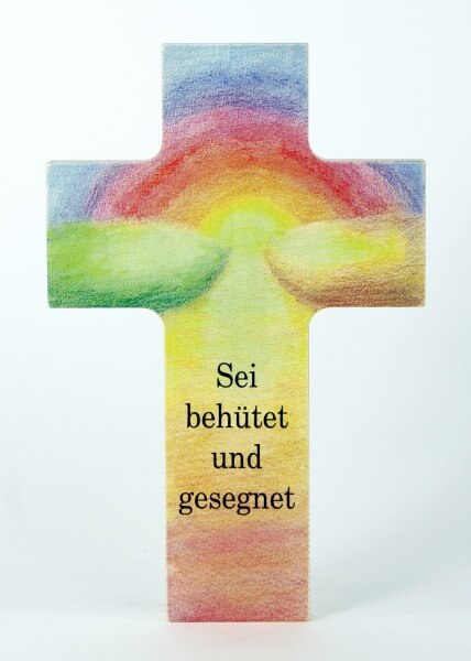 Kinderkreuz - Sei behütet und gesegnet