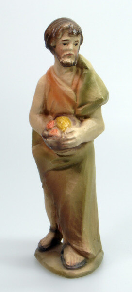 Bethlehem-Krippe - Hirt mit Obstschale