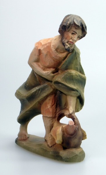 Bethlehem-Krippe - Hirt mit Korb