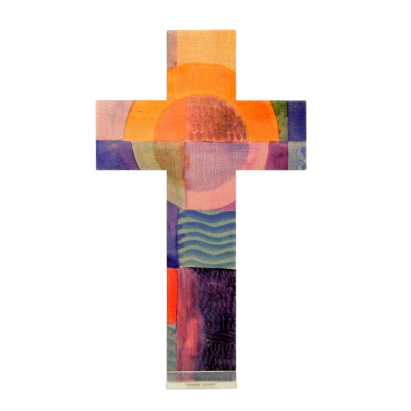 Holzkreuz - Modern & Sonne