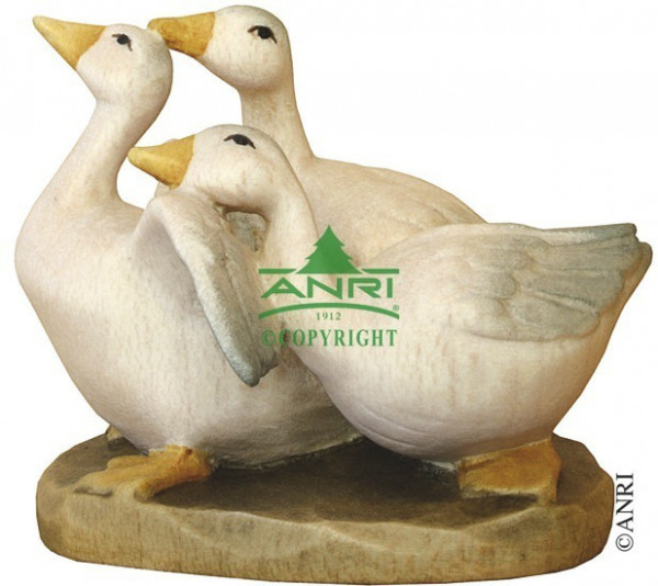 Karl-Kuolt-Krippe - Gänsegruppe