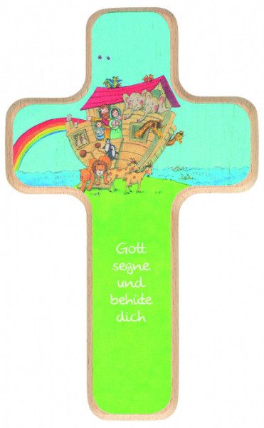 Kinderkreuz - Arche Noah & Gott segne und behüte dich