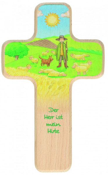 Kinderkreuz - Hirte & Schafe