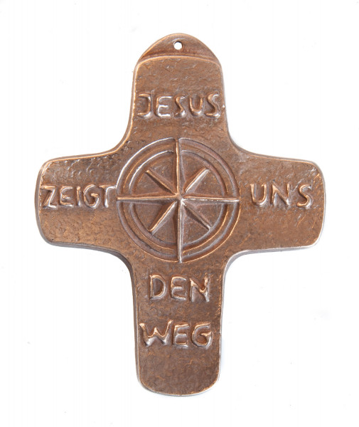 Kommunionkreuz - Jesus zeigt uns den Weg